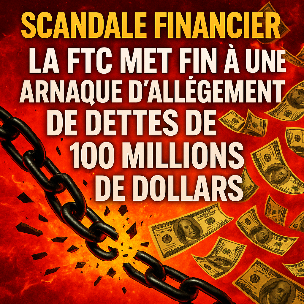 Scandale Financier : La FTC Met Fin à une Arnaque d’Allégement de Dettes de 100 Millions de Dollars