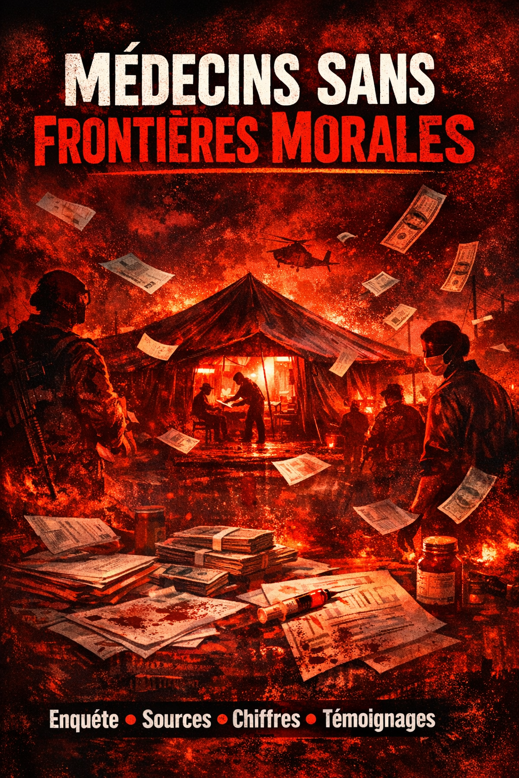 MSF « Médecins sans frontières morales »– LES CHAROGNARDS EN BLOUSE BLANCHE