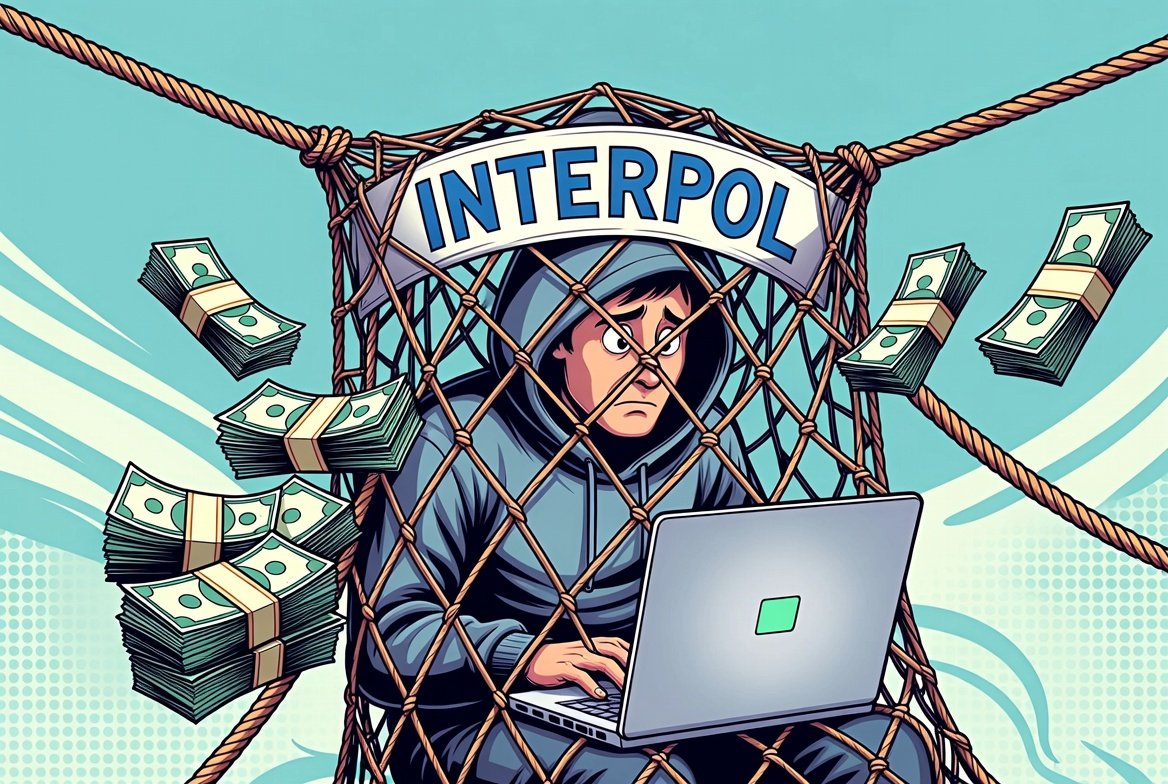 Escroqueries en ligne : le coup de filet mondial d’INTERPOL — 5 811 arrestations et 293 millions de dollars saisis Escroqueries en ligne : le coup de filet mondial d’INTERPOL — 5 811 arrestations et 293 millions de dollars saisis