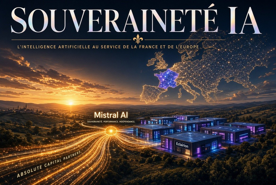 Souveraineté IA : comment Eclairion a financé les data centers qui hébergent le cluster de Mistral AI