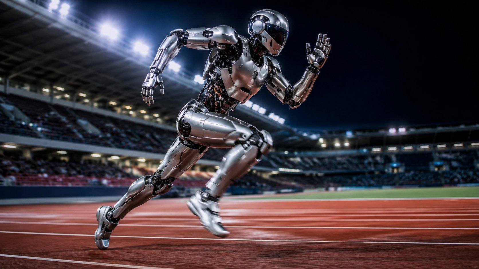 Un robot court le 100 m plus vite qu&rsquo;Usain Bolt : « Lightning » signe 9,32 s à Pékin